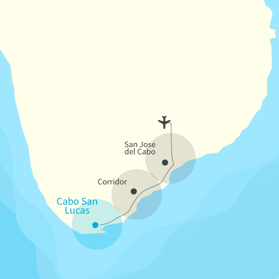 Map Cabo San Lucas